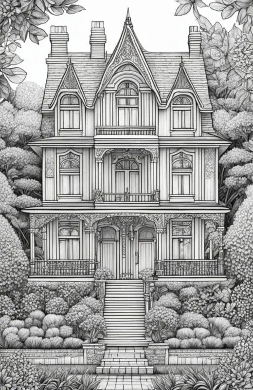 House Coloring Pages – 2