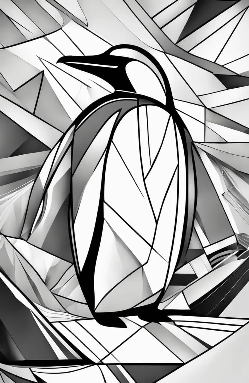 Adorable Penguin Coloring Pages – 5