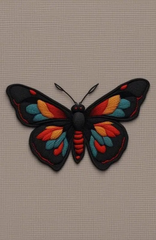 Butterfly Embroidery – 3