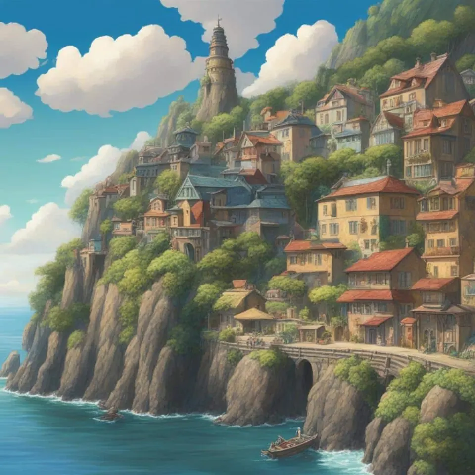 Studio Ghibli Landscapes – 4