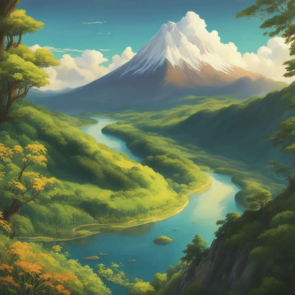 Studio Ghibli Landscapes – 7