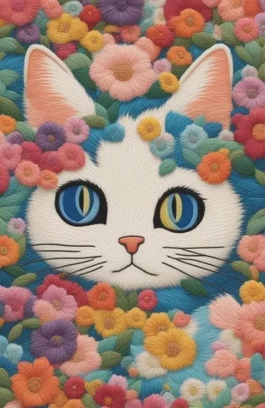 Générateur d’images de broderie de chat – 6