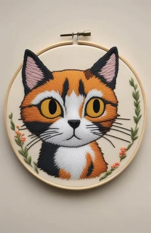 Générateur d’images de broderie de chat – 4