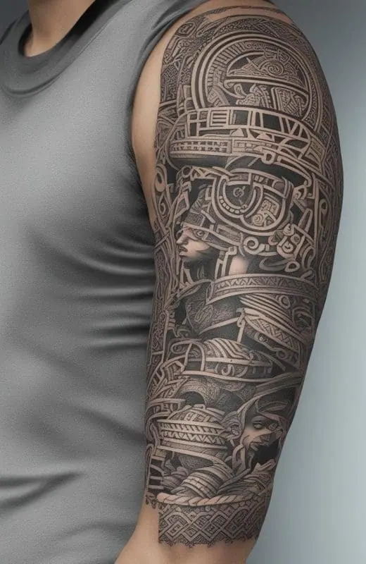 Aztec Tattoo Design Collection – 6