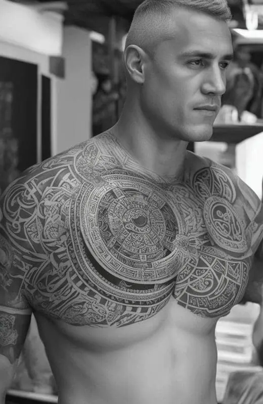 Aztec Tattoo Design Collection – 8