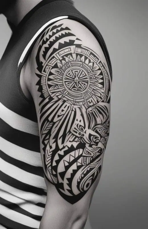 Aztec Tattoo Design Collection – 1