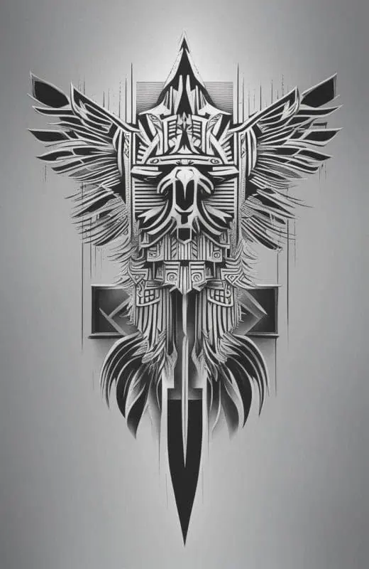 Aztec Tattoo Design Collection – 3