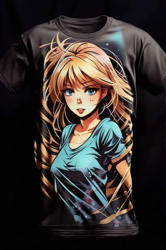 Desainer Kaos Anime – 5