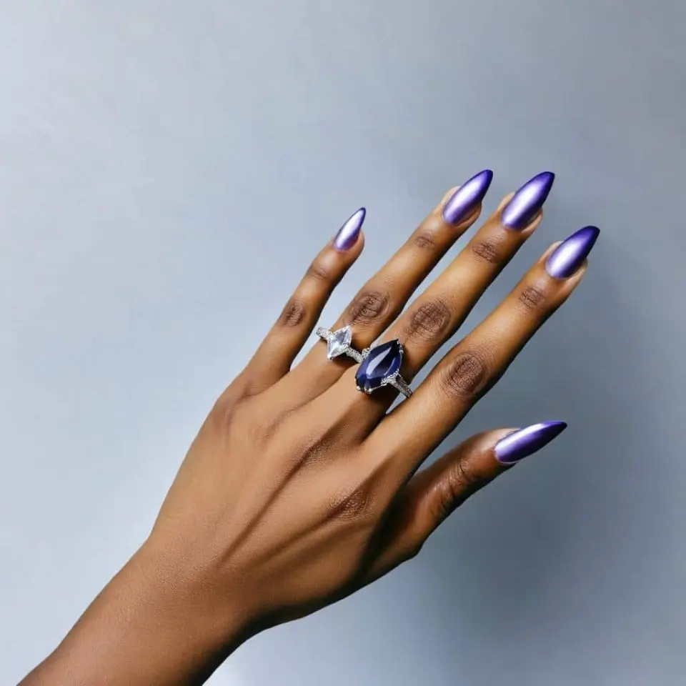 Purple Nail Designs – 3