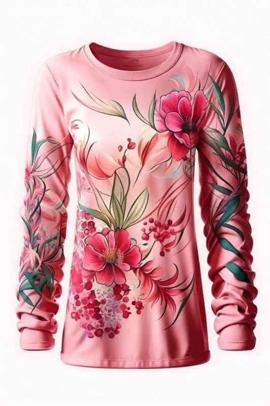 Graphic Pink Tees – 6