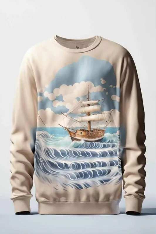 Graphic Crewneck Sweatshirt Design Collection – 3