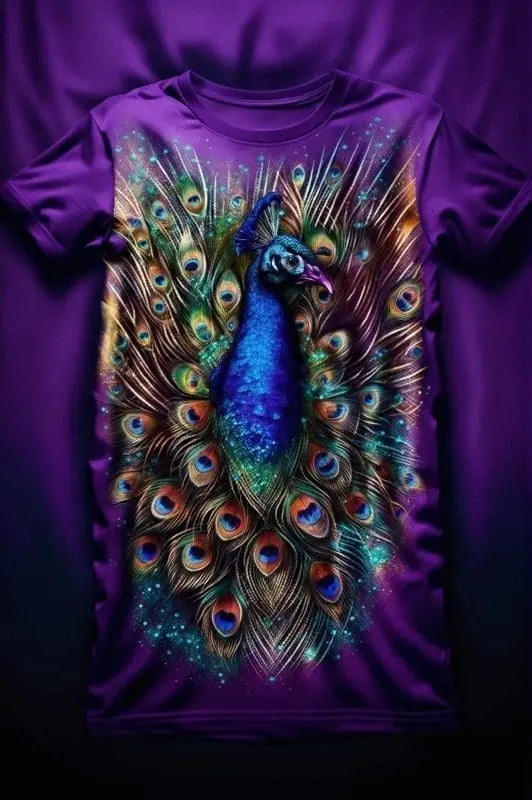 Purple Graphic Tee – 4
