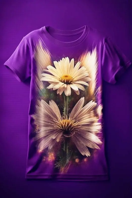 Purple Graphic Tee – 5