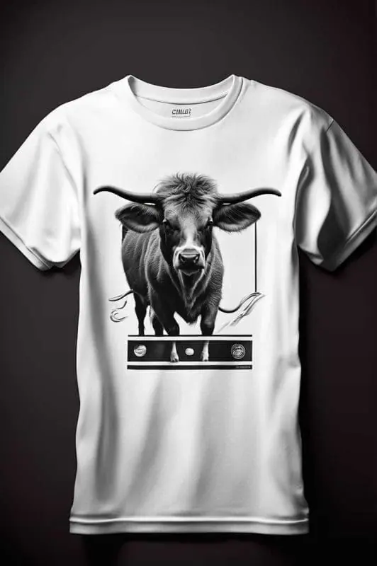 Black and White Graphic Tee – 6