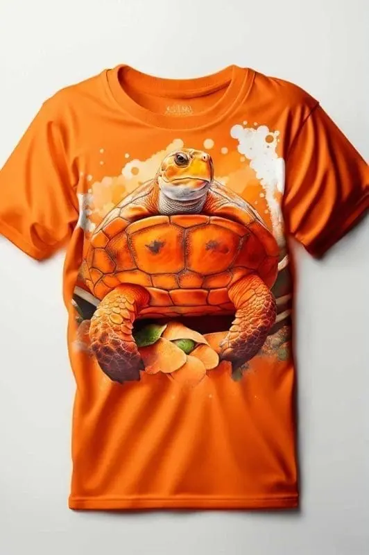 Explore our collection of orange graphic tees – 3