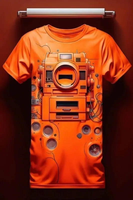 Explore our collection of orange graphic tees – 5