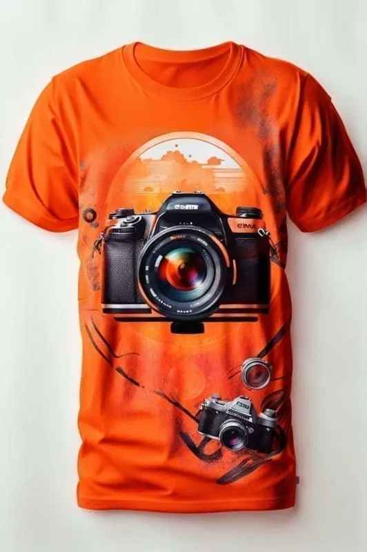 Explore our collection of orange graphic tees – 2
