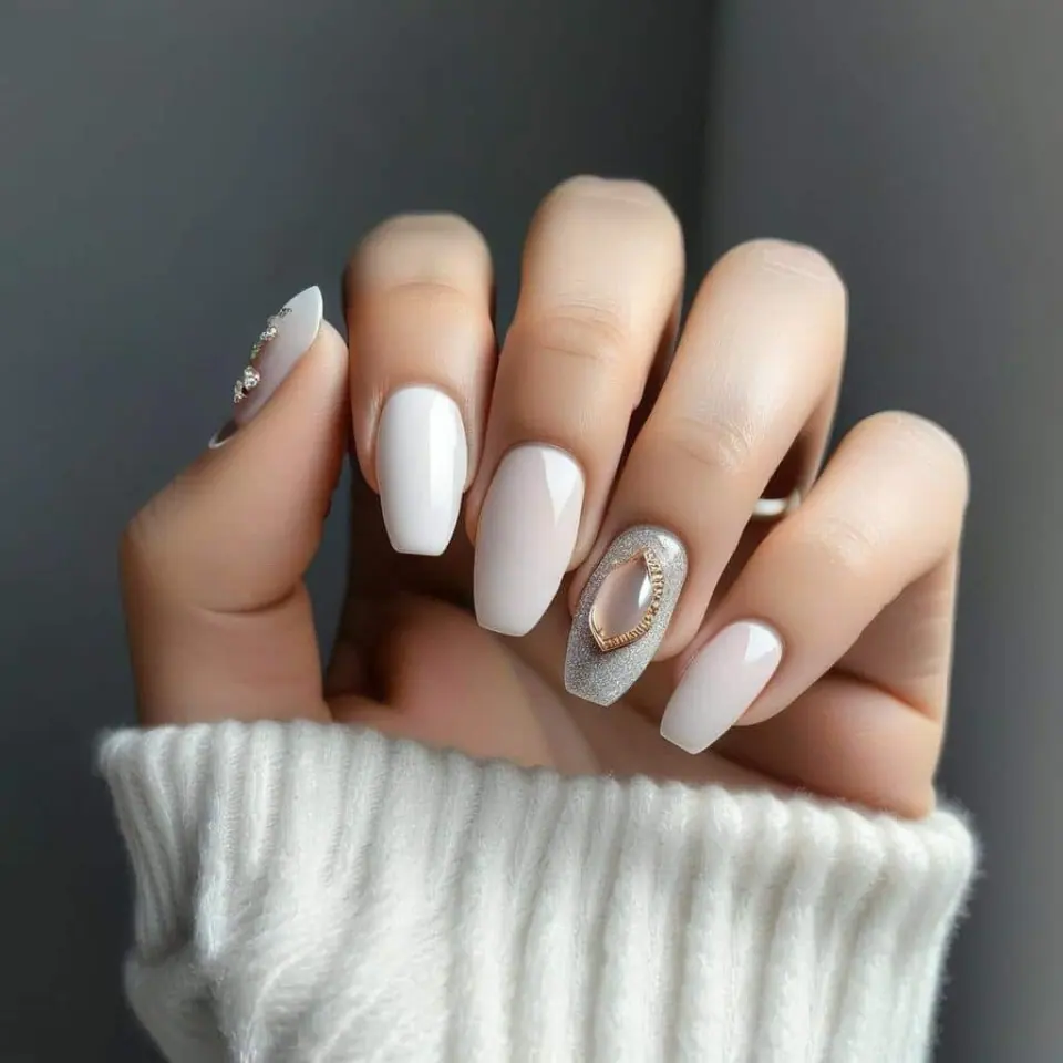 White Nail Designs – 8