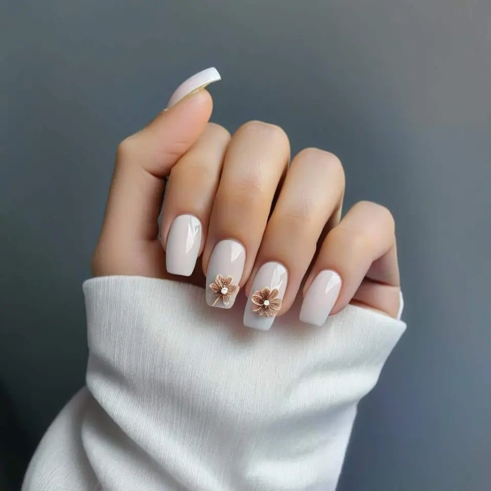 White Nail Designs – 6