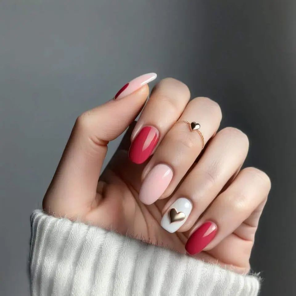 Heart Nail Designs – 5
