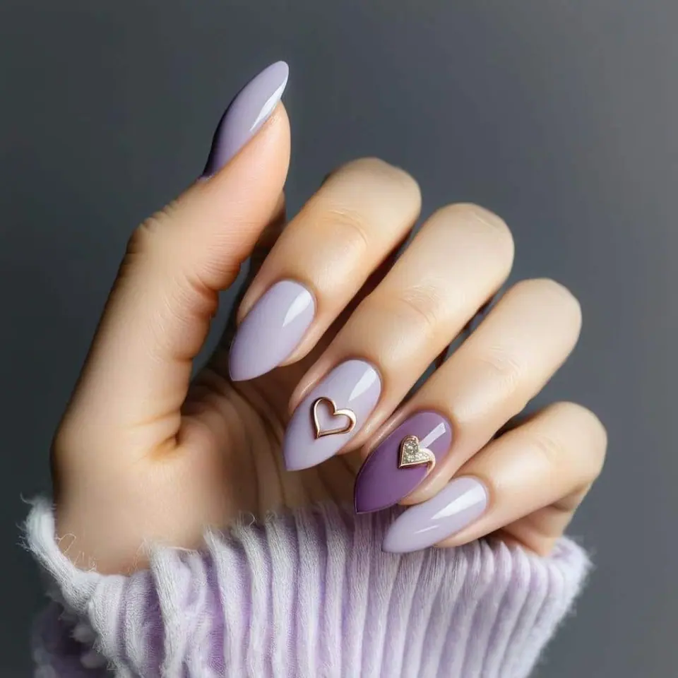 Heart Nail Designs – 6