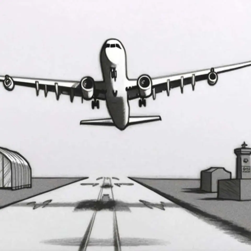 Esboços de aviões – 7
