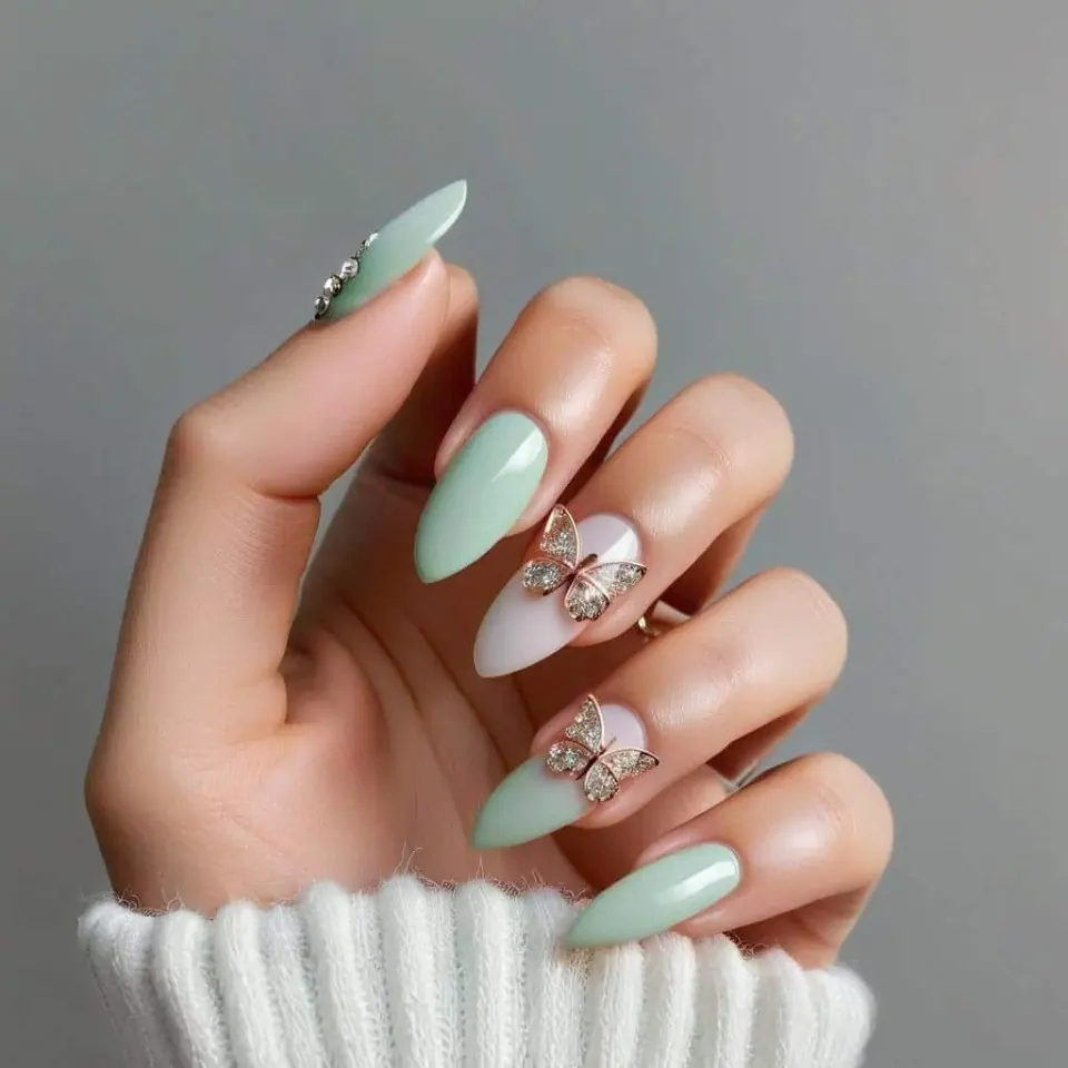 Butterfly Nail Designs – 8