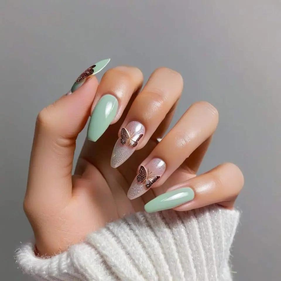 Butterfly Nail Designs – 5
