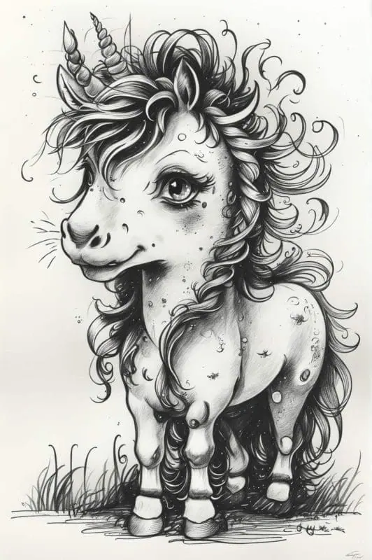 Unicorn Sketches – 2