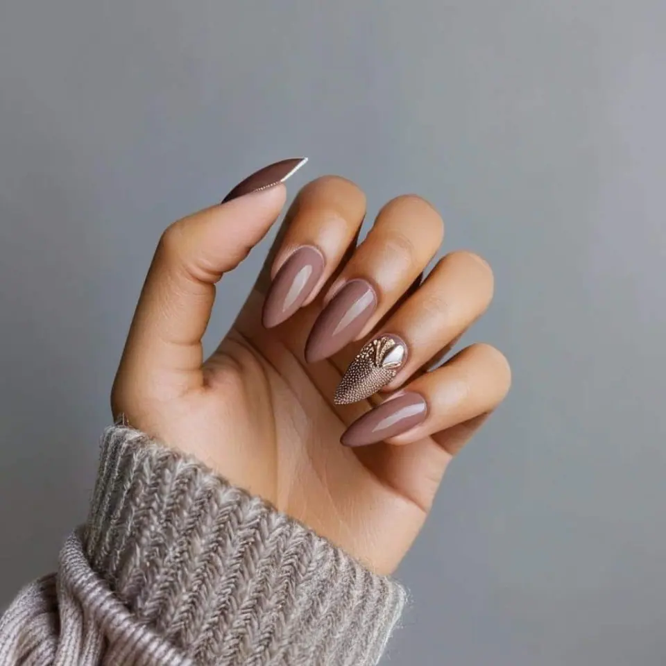 Chic Brown Nail Design Ideas – 5