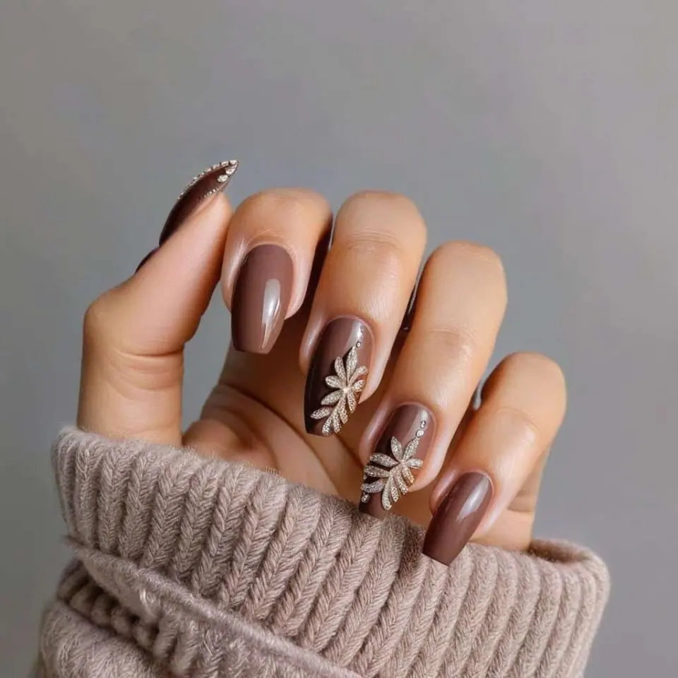 Chic Brown Nail Design Ideas – 8