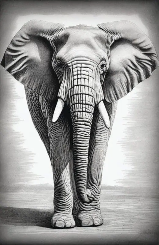 Elephant Drawings – 1
