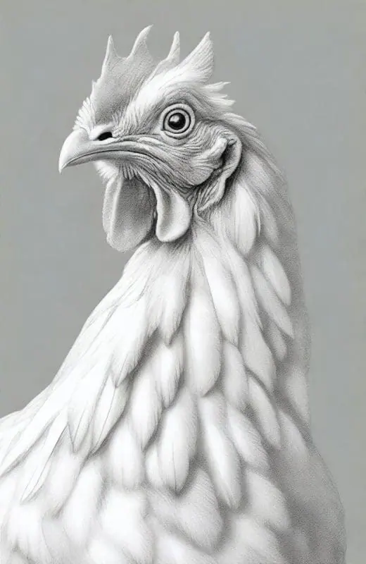 Chicken Drawings – 8