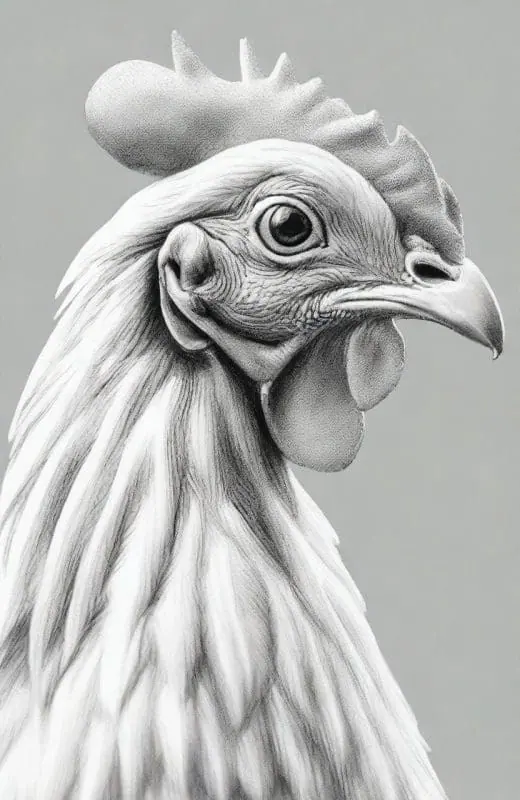 Chicken Drawings – 7