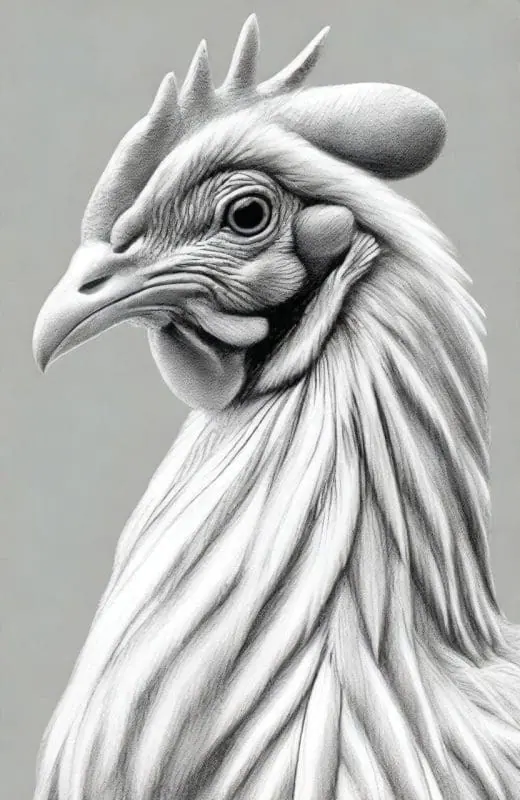 Chicken Drawings – 6