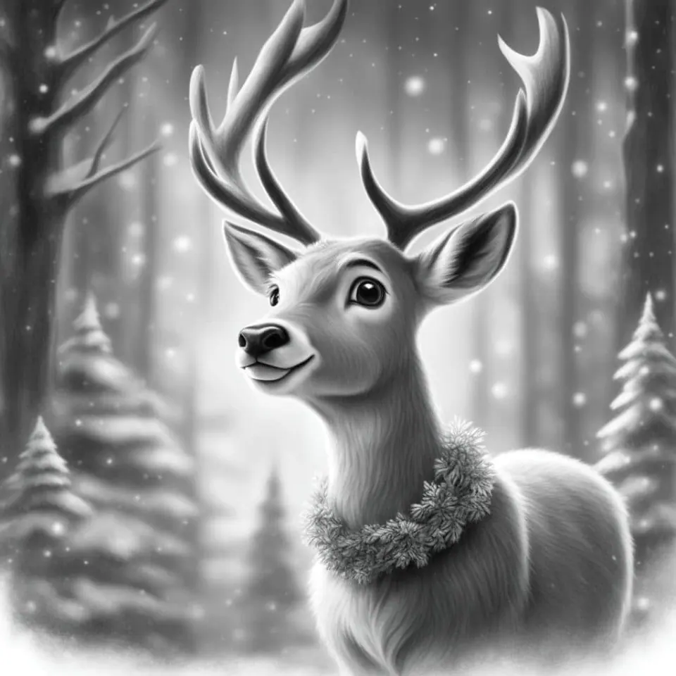 Explore our collection of cute Christmas drawings – 1