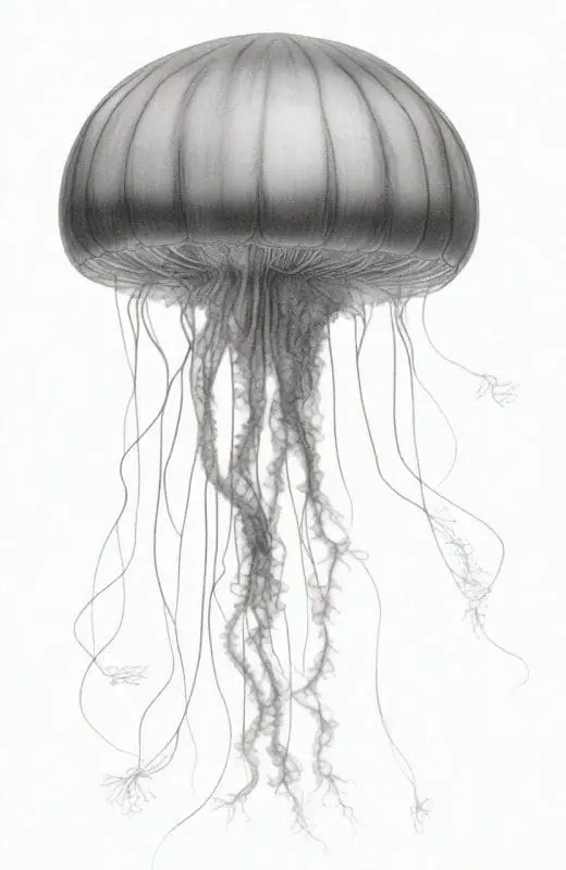Jellyfish Drawing – 5
