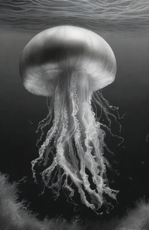 Jellyfish Drawing – 8