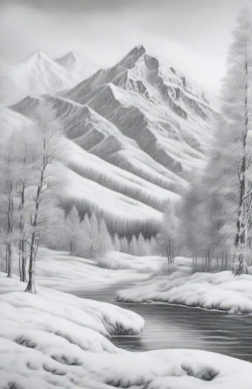 Mountain Drawings – 5