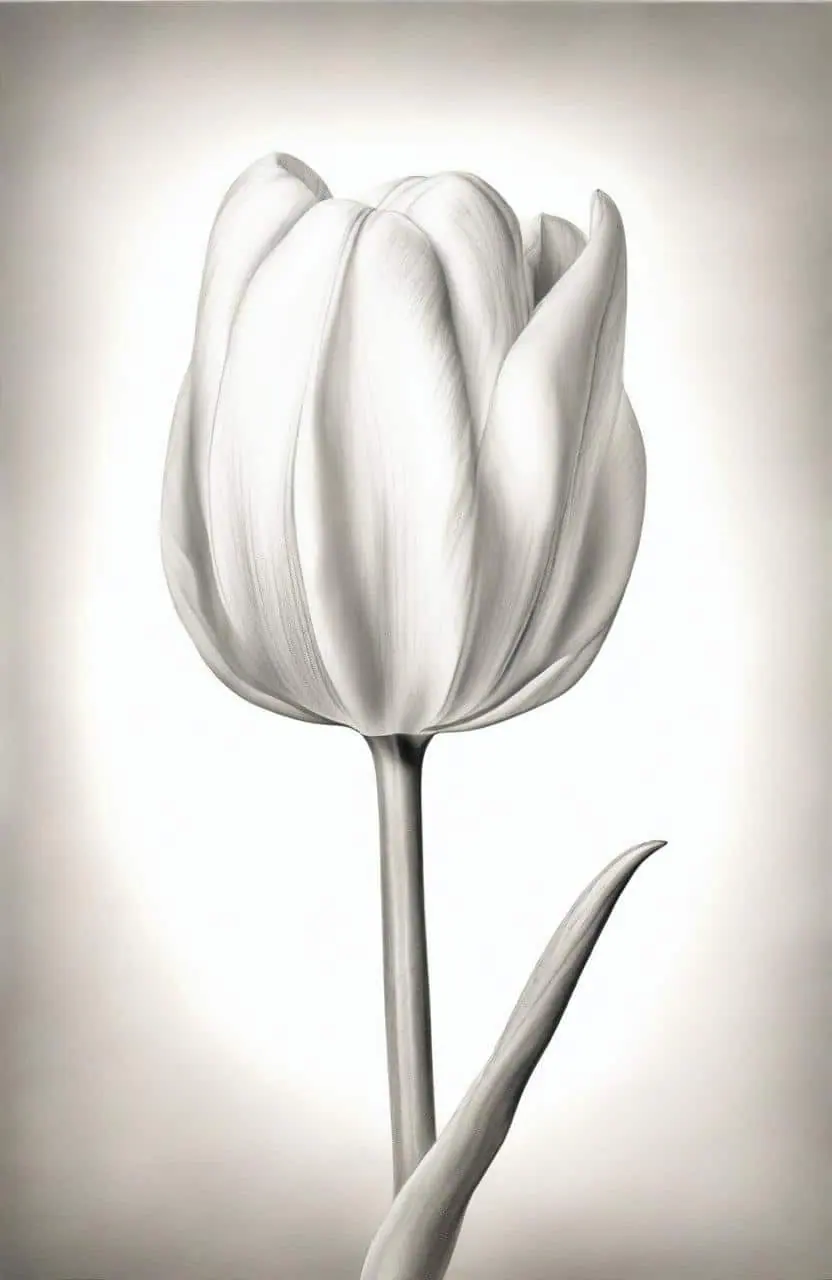 Tulip Drawings – 4