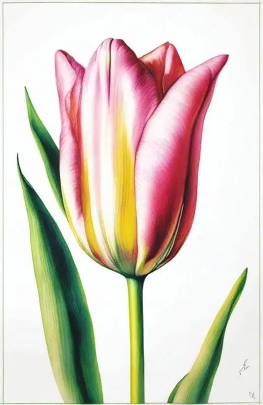 Tulip Drawings – 3