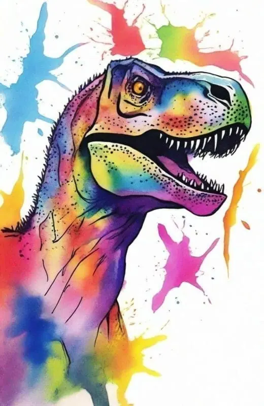 T-Rex Drawings – 6