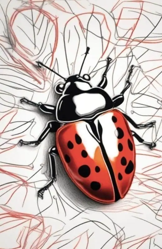 Ladybug Drawing – 8