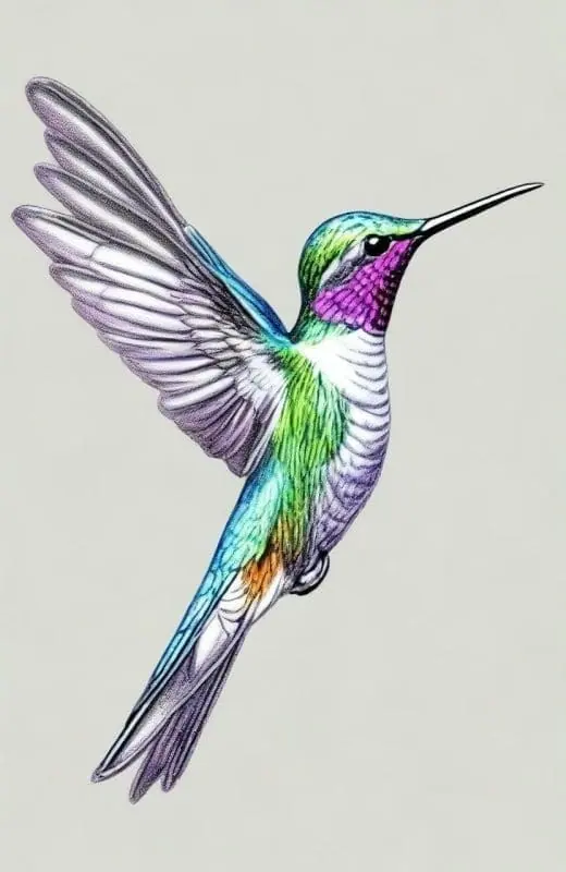 Hummingbird Drawings – 8