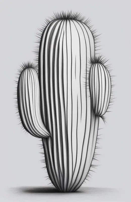 Cactus Drawing – 5