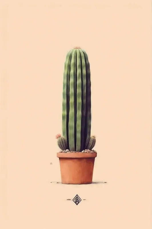 Cactus Drawing – 1