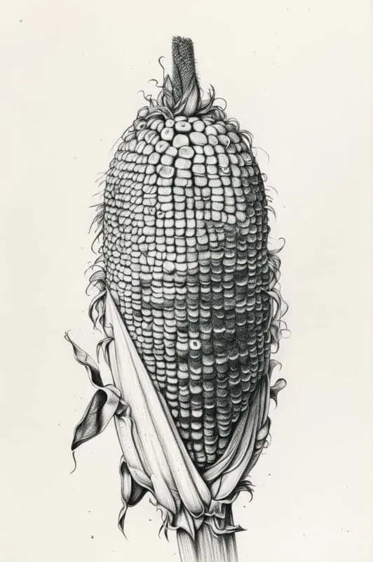 Corn Drawing Collection – 8