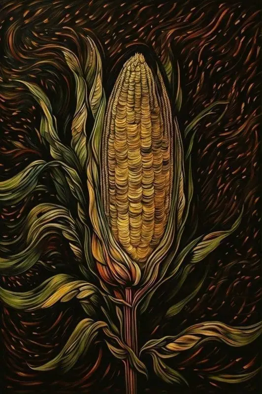 Corn Drawing Collection – 1