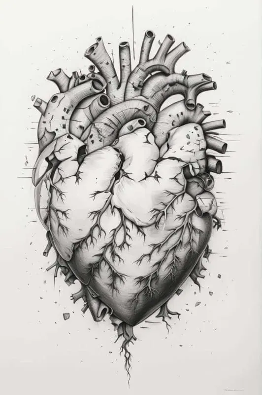Broken Heart Drawings – 8