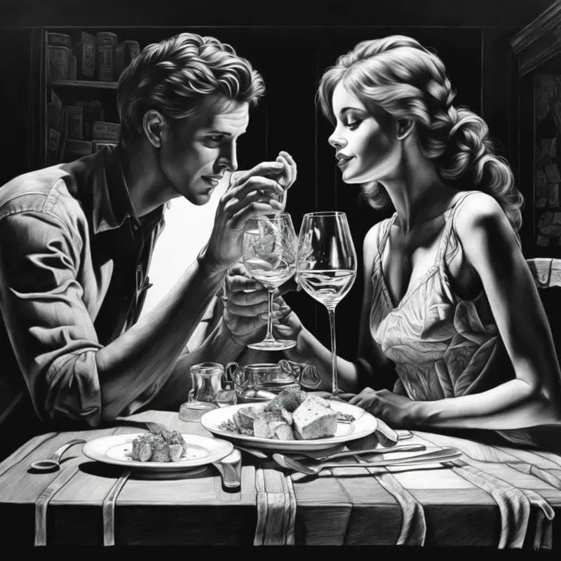 Romantic Couple Drawings – 2